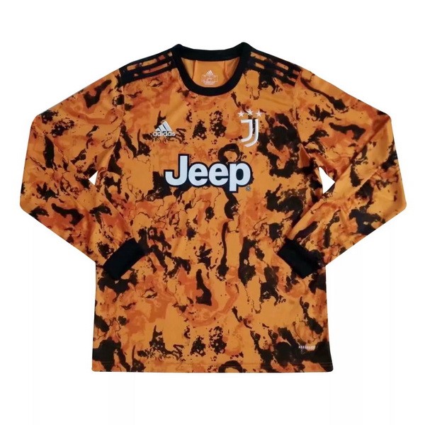 Tailandia Camiseta Juventus 3ª ML 2020-2021 Naranja